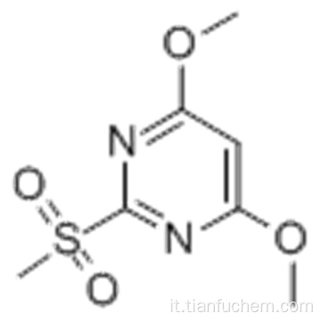 Pirimidina, 4,6-dimetossi-2- (metilsolfonile) - CAS 113583-35-0